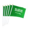 Saudi Arabia National Day decoration 14*21CM flag hand waving flag Saudi hat Saudi scarf ribbon