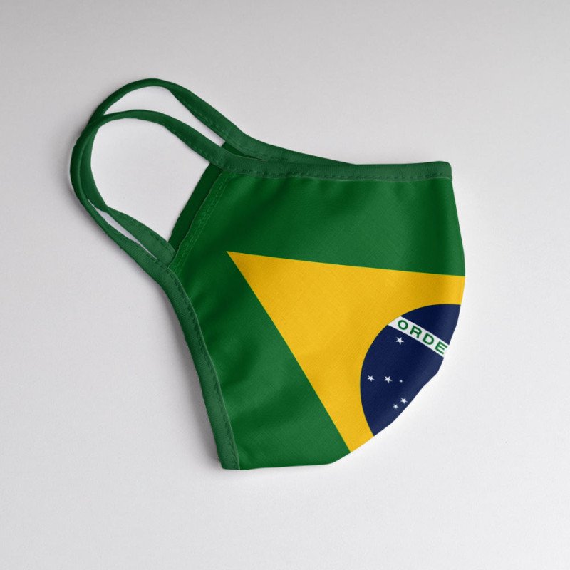 Football World Cup Masks European Cup Fans Breathable Sunscreen and Dustproof Masks Washable Flag Pattern Masks