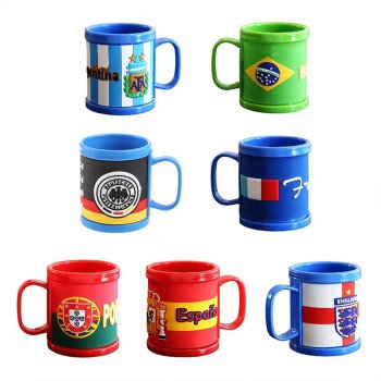 European Cup fan products water cup, high temperature resistant mug, World Cup fan ceramic cup customization