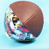 No. 9 standard American machine-sewn rugby ball, inflatable PVC rugby ball with LOGO