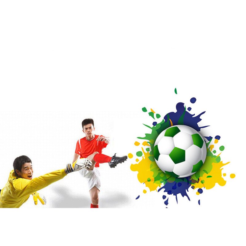 No. 3 No. 4 No. 5 children's football football PU leather machine stitched pvc football