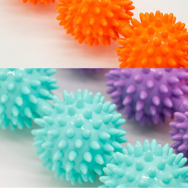 Hedgehog Ball Relaxation Muscle Massage Sports Roller Yoga Stick Hedgehog Massage Stick Relaxation Fascia Stick Wholesale