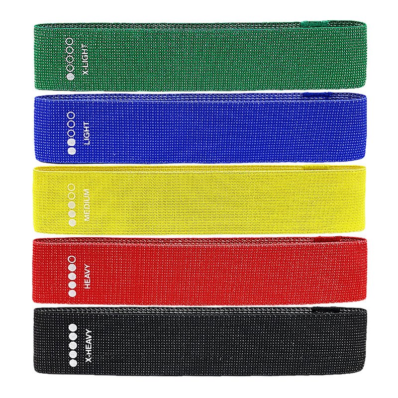 Pull-up yoga squat elastic band five-piece set
