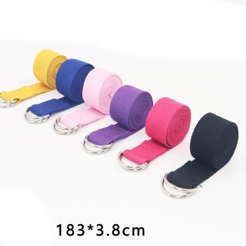 Yoga belt stretching belt pure cotton yoga stretching belt yoga stretching belt stretching belt yoga rope stretching extension yoga rope