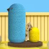 Mushroom house cat climbing frame sisal cat scratching board resistant to scratching claws kitten jumping platform cat scratching post pet cat toy