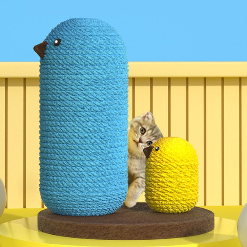 Mushroom house cat climbing frame sisal cat scratching board resistant to scratching claws kitten jumping platform cat scratching post pet cat toy