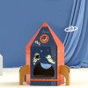 Cat Scratching Board Cat Toy Corrugated Rocket Fun Cat Scratching Board Cat Nest