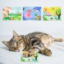 Pet supplies, catnip plush cat toys, sound-making paper, wear-resistant companions, relieve boredom, soothe cat toys