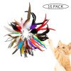 Cat Toys Colorful Handmade Bell Balls Bouncy Balls Cat Self-Happiness Toys Pet Supplies Wholesale