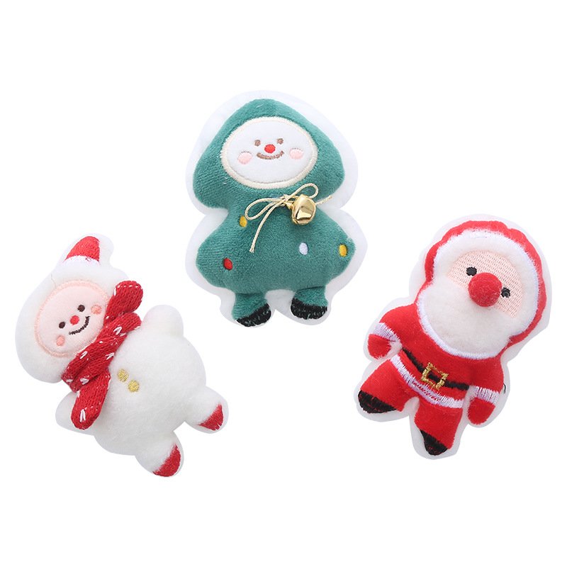 Pet supplies snowman Christmas tree old man doll toy catnip pillow self-pleasure cat toy