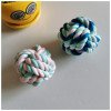 Spot pet toys interactive cotton rope dog molar toy ball tooth cleaning training boredom relief cotton rope ball wholesale