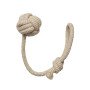 Pet cotton and linen rope knot pet toy bite-resistant molar dog toy ball braided dog chewing toy knot ball