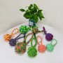 Pet Teeth Cleaning Rope Knot Dog Bite Resistant Toy Ball Teething Cotton Rope Toy Bite Rope Dog Toy Cross-border Wholesale