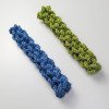 Handmade twisted pet cotton rope toys, teeth grinding and bite-resistant dog training supplies, corn cob dog toys