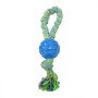 TPR pet chew toy dog ??cotton rope toy ball pet elastic rope knot molar teeth resistant dog toy