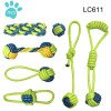 Pet Toy Set Dog Knot Toy Pet Frisbee Teeth Cleaning Pet Cotton Rope