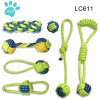 Pet Toy Set Dog Knot Toy Pet Frisbee Teeth Cleaning Pet Cotton Rope