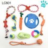 Pet Toy Set Dog Knot Toy Pet Frisbee Teeth Cleaning Pet Cotton Rope