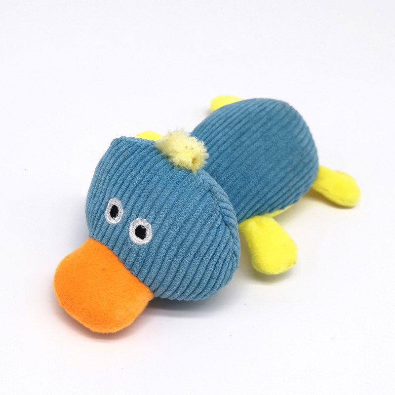 A variety of pet toys Amazon French Bulldog dog molar vent training corduroy sound plush toys