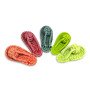Dog knotted rope toy cotton rope slippers toy pet cotton rope toy teeth cleaning interactive colorful woven slippers