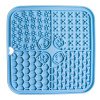 Silicone pet suction cup licking mat pet placemat silicone slow food mat dog slow food mat dog licking plate mat