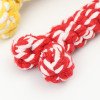 Pet Cotton Rope Toy Bone Shaped Dog Toy Customized Toy Resistant To Bite, Molar Teeth Cleaning Dog Toy
