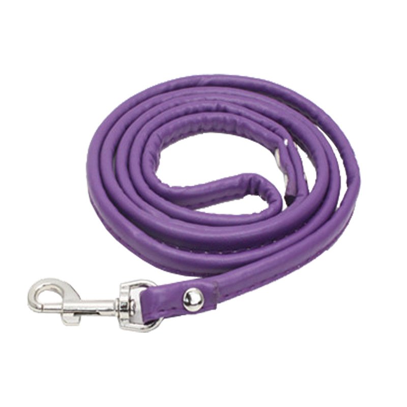 Dog leash leather multi-color pet leash small and medium dog leash