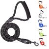 Reflective pet leash explosion-proof webbing dog leash anti-lost dog walking rope