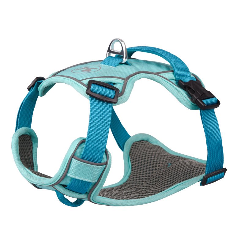 Pet harness reflective vest style dog harness small and medium dog leash