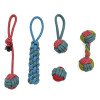 Dog Toy Cotton Rope Set Teething Pet Products Cotton Rope Training Dog Play 
Tool wholesale