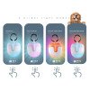 Three-generation battery life LED double-sided 360-degree light-emitting rechargeable pet light dog walking light pet light-emitting pendant