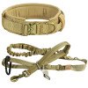 Nylon dog collar, dog leash, large and medium-sized dog army pet supplies, training dog leash set
