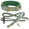 Nylon dog collar, dog leash, large and medium-sized dog army pet supplies, training dog leash set