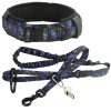 Nylon dog collar, dog leash, large and medium-sized dog army pet supplies, training dog leash set