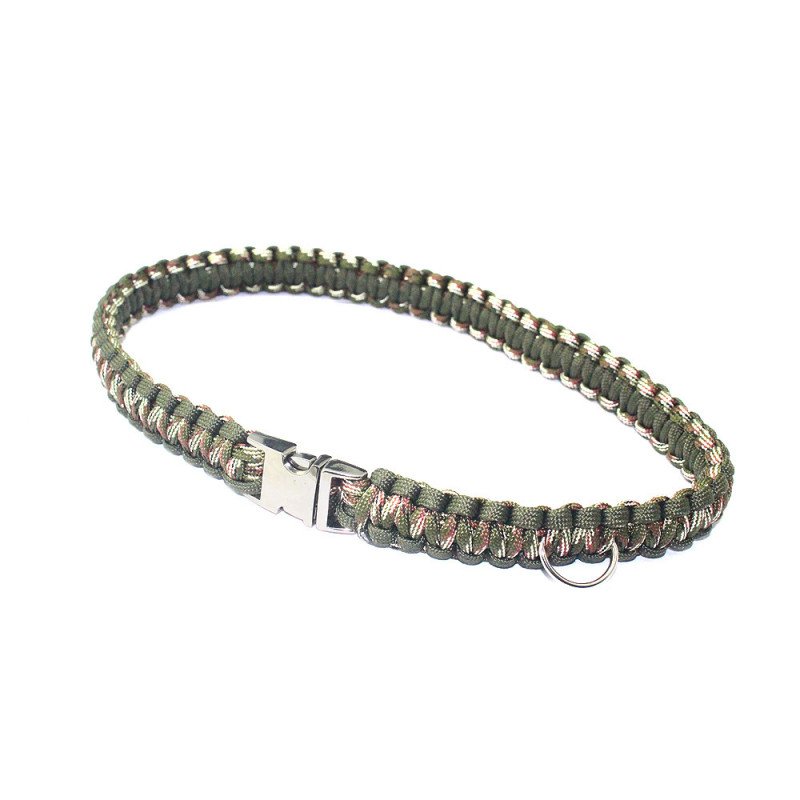 Pet paracord hand-knitted cat and dog collar, anti-strangle, cute and explosion-proof, small and medium-sized dog leash collar accessories