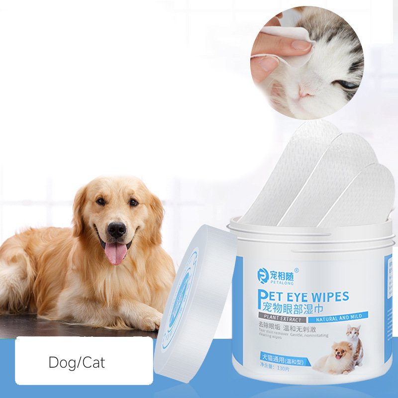 Pet dirt removal eye wipes, ear wipes, tear removal, eye feces wipes, bacteria removal, deodorant removal, earwax cleaning wipes