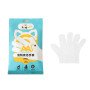 Pet disposable gloves 6 pieces of wet wipes for dog bathing, deodorizing and deodorizing, cat cleaning and dry cleaning pet supplies
