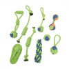 Pet dog cotton rope set dog bite-resistant and molar woven dog toys supplies teeth cleaning pet play 
Tool