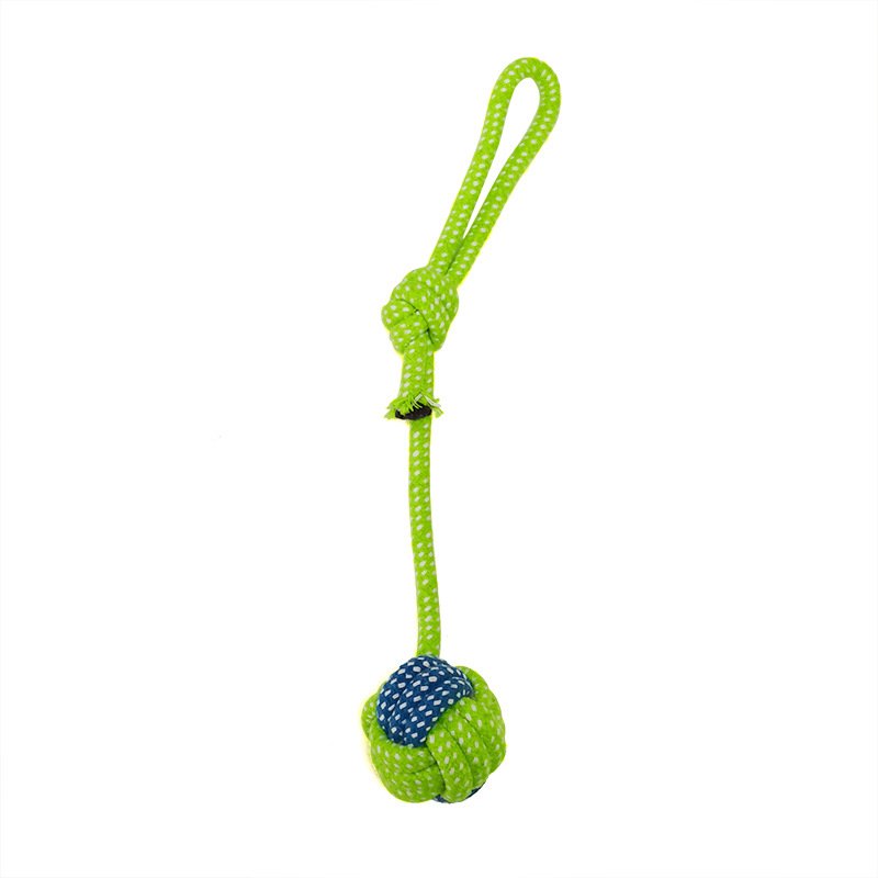 Pet dog cotton rope set dog bite-resistant and molar woven dog toys supplies teeth cleaning pet play 
Tool