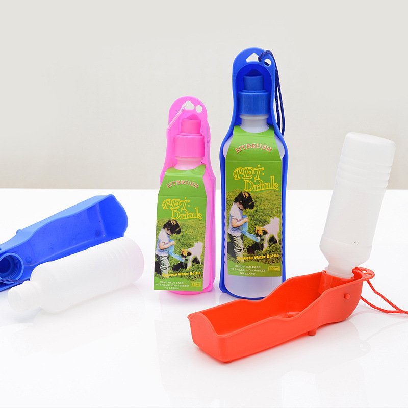 Dog outing water cup, dog kettle, portable tumbler, dog walking water bottle, drinking water dispenser, pet supplies
