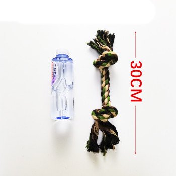 Dog supplies cotton rope toys bite-resistant large chewing rope teething pet rope knot Amazon cross-border dog toys