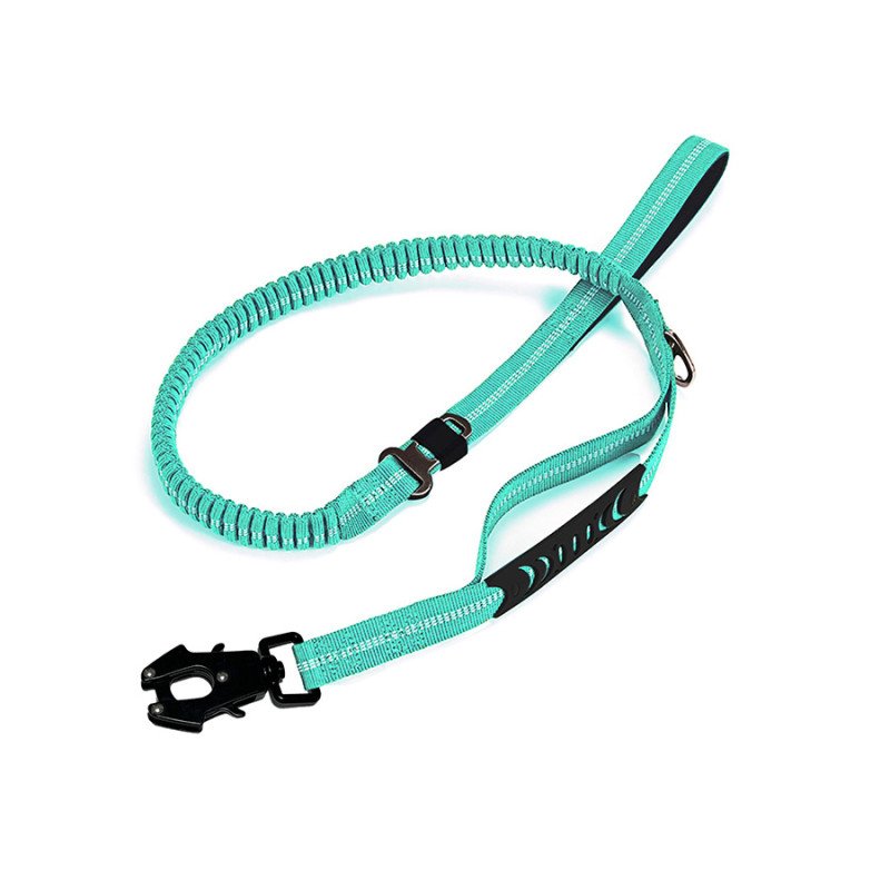 Reflective dog leash, multifunctional large dog pet leash