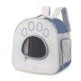 Foldable breathable cat bag, portable pet bag when going out, large capacity portable backpack cat bag