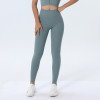 Eco-friendly recycled fabric seamless yoga clothing with beautiful back sports bra vest high waist yoga pants