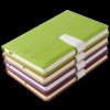 Business office notebook A5 embossed thickened notepad PU soft leather notepad student stationery magnetic buckle book