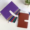 Business office notebook A5 embossed thickened notepad PU soft leather notepad student stationery magnetic buckle book