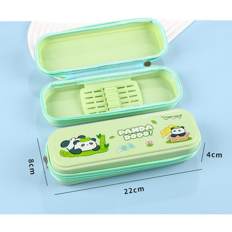 Elementary school student pencil case boy large capacity multifunctional pencil case girl cute three-dimensional pencil case card 
stationery box