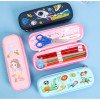 Elementary school student pencil case boy large capacity multifunctional pencil case girl cute three-dimensional pencil case card 
stationery box