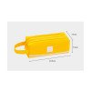 New creative double-layer large-capacity portable pencil bag, simple Oxford cloth double zipper pencil bag, stationery bag, stationery box