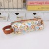 Pencil bag cartoon transparent large capacity stationery bag cute student high-value pencil case pencil bag